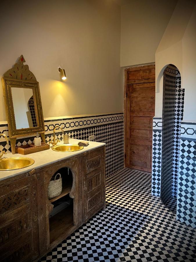 Aux Portes De Marrakech Villa Arts & Deco Avec Piscine Marrakesh Bagian luar foto