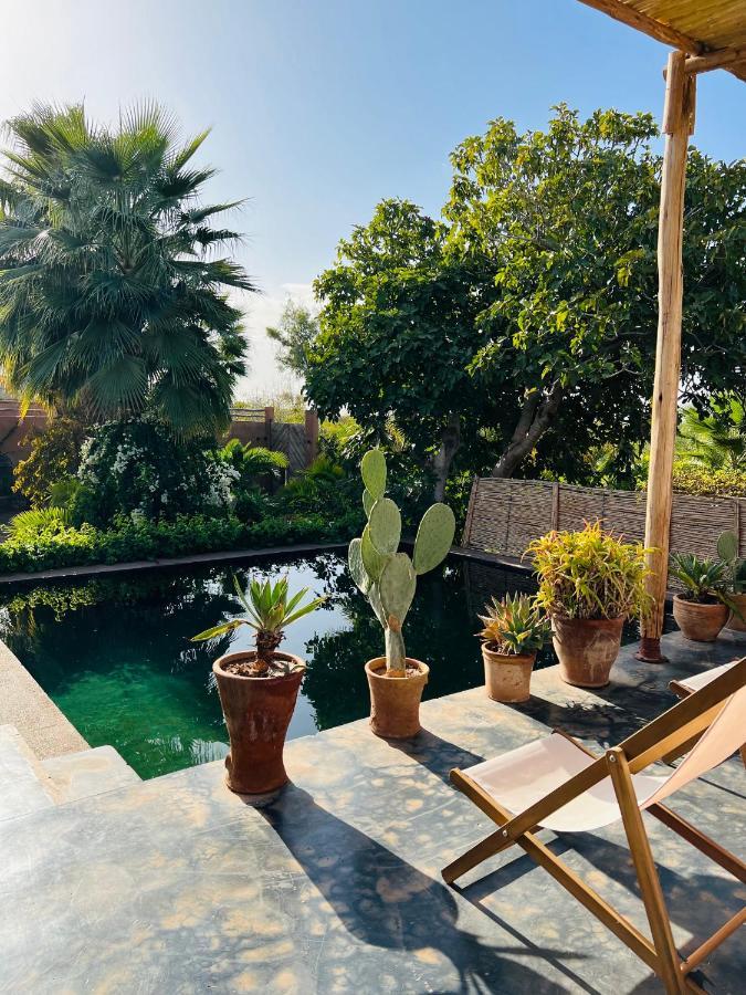 Aux Portes De Marrakech Villa Arts & Deco Avec Piscine Marrakesh Bagian luar foto